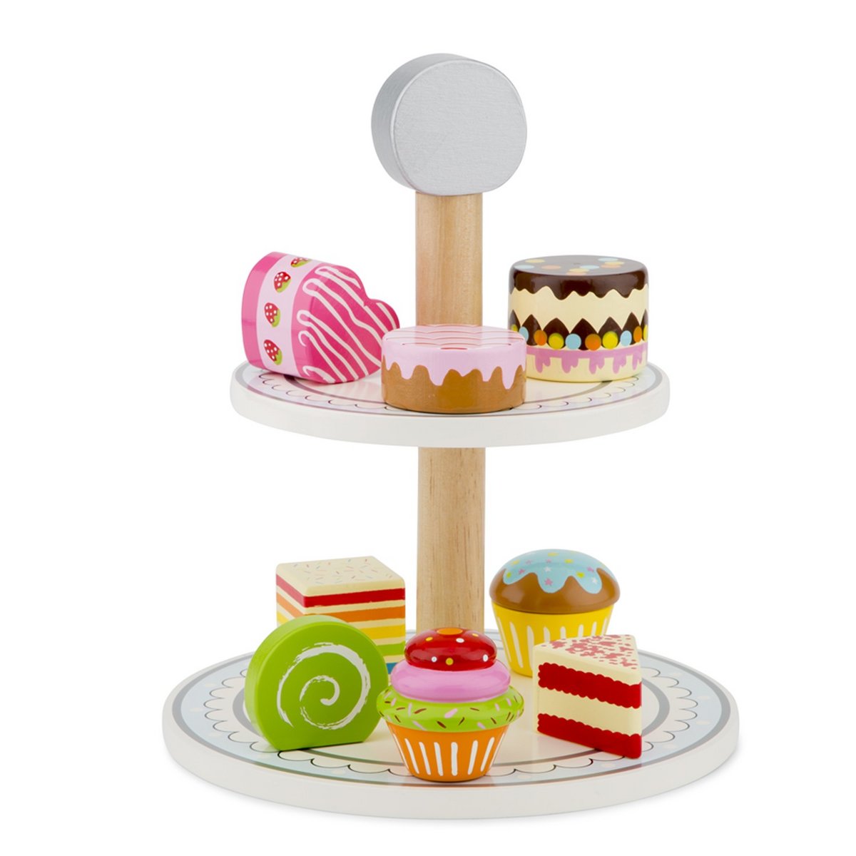 Etagere met gebakjes