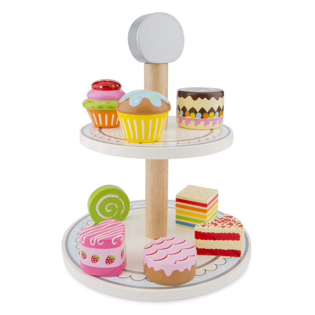 Etagere met gebakjes