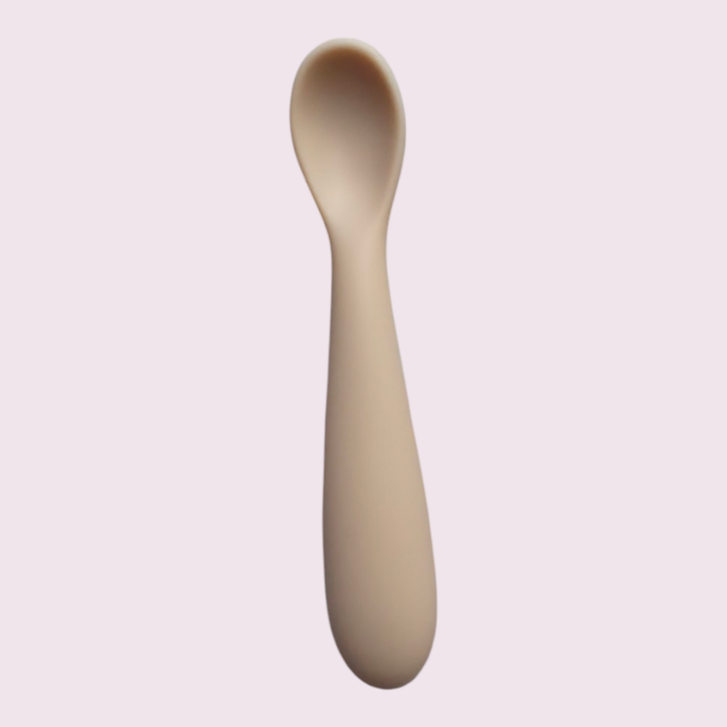 Siliconen kinderservies set kat | Met zuignap | Met kom en lepel | Beige